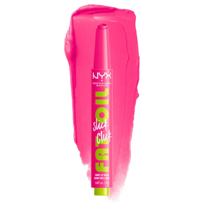 NYX Professional Makeup Fat Oil Slick Click tonizáló ajakbalzsam árnyalat 08 Thriving 2 g