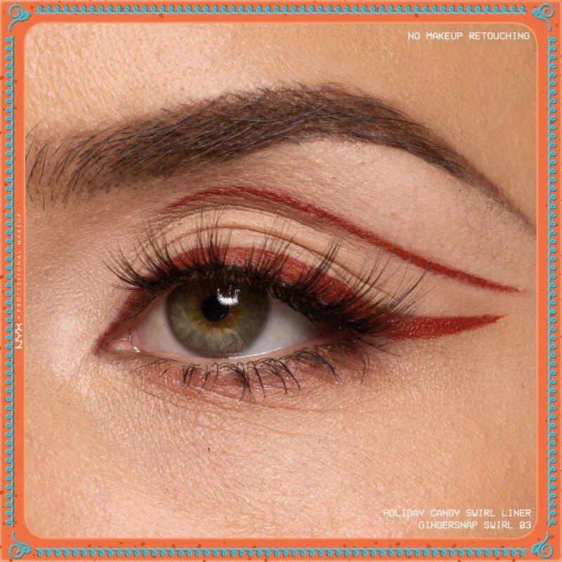NYX Professional Makeup Gingerbaddie Land Candy Swirl szemceruza árnyalat 03 Gingersnap Swirl 1 db