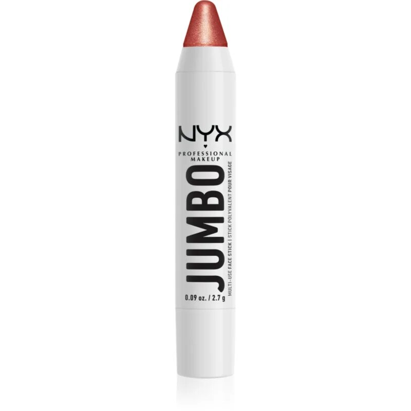 NYX Professional Makeup Jumbo Multi-Use Highlighter Stick krémes élénkítő készítmény ceruzában árnyalat 03 Lemon Merringue 2.7 g