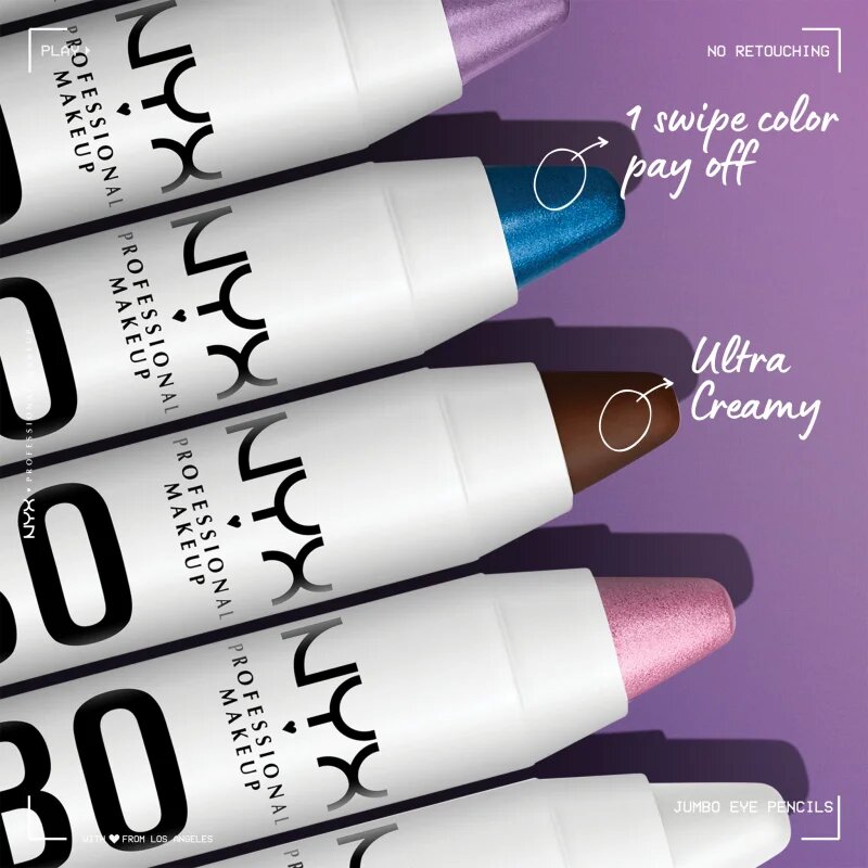 NYX Professional Makeup Jumbo szemceruza árnyalat 634 Frosting 5 g