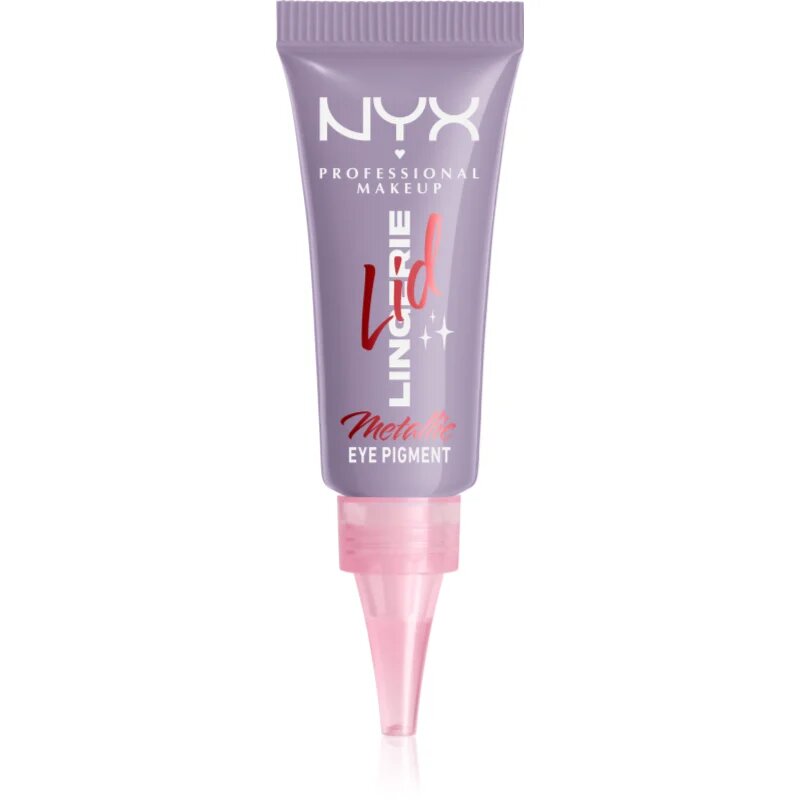 NYX Professional Makeup Lid Lingerie krémes szemhéjfestékek árnyalat 10 Lacy Lilac 6 ml