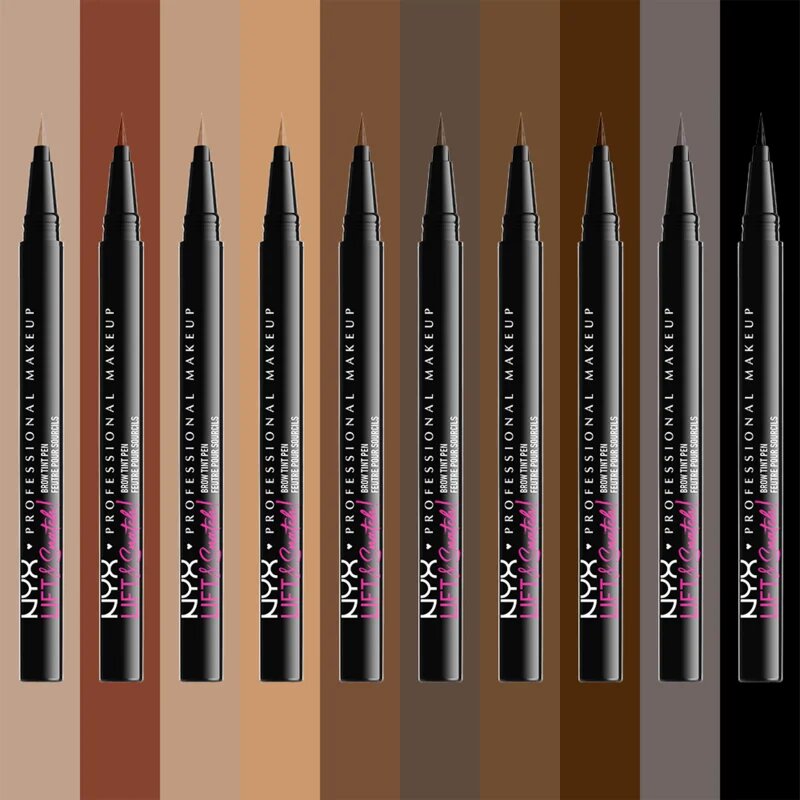 NYX Professional Makeup Lift&Snatch Brow Tint Pen szemöldök fixáló árnyalat 02 - Auburn 1 ml