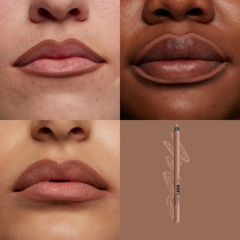 NYX Professional Makeup Line Loud Vegan szájkontúrceruza matt hatással árnyalat 05 - Global Citizen 12 g