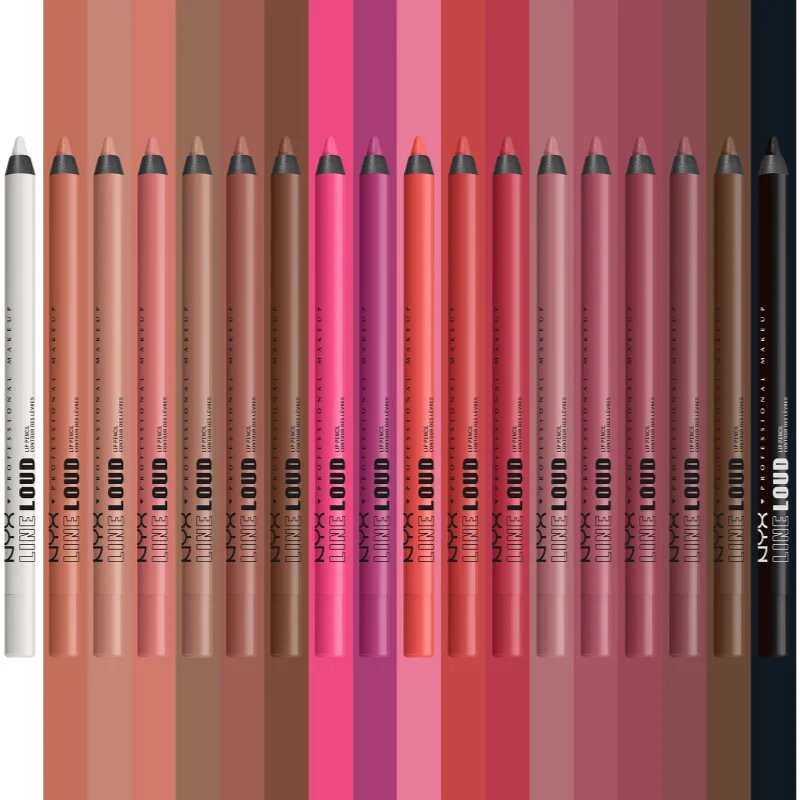 NYX Professional Makeup Line Loud Vegan szájkontúrceruza matt hatással árnyalat 05 - Global Citizen 12 g