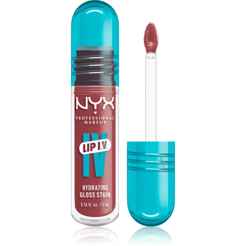NYX Professional Makeup Lip IV tartós ajakfény hidratáló hatással árnyalat Petal Pourin' 5 ml