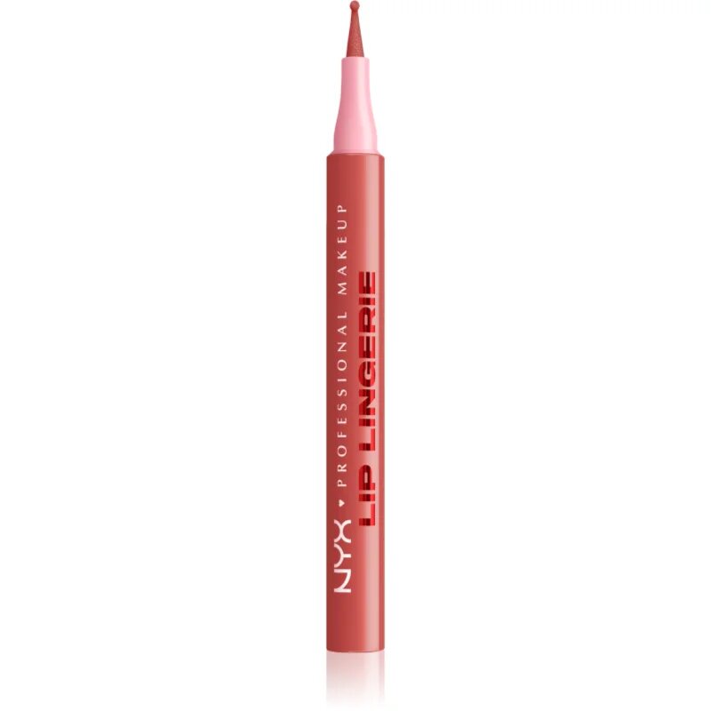 NYX Professional Makeup Lip Lingerie ajakfilc a hosszan tartó hatásért árnyalat 09 Send Nudes 1 ml
