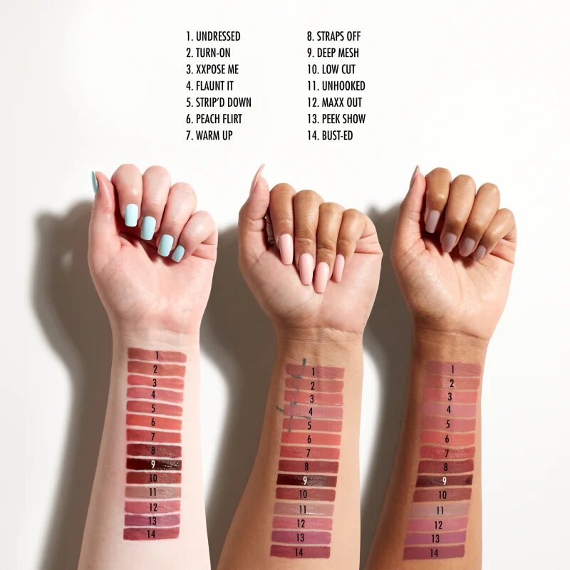NYX Professional Makeup Lip Lingerie XXL matt folyékony állagú ajakrúzs árnyalat Bust ed 4 ml