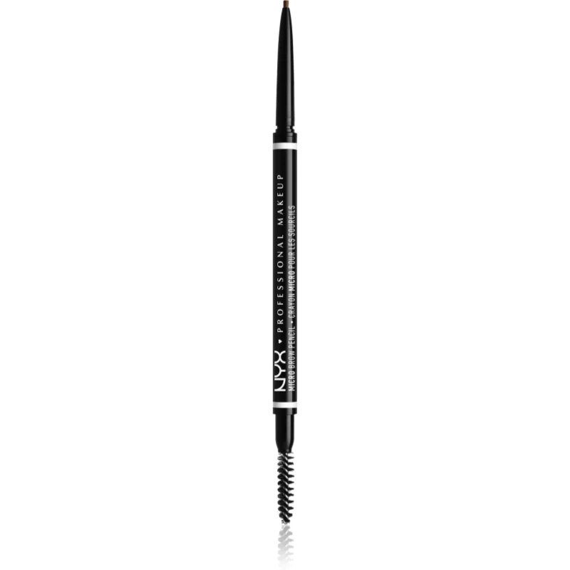 NYX Professional Makeup Micro Brow Pencil szemöldök ceruza árnyalat 05 Ash Brown 0.09 g