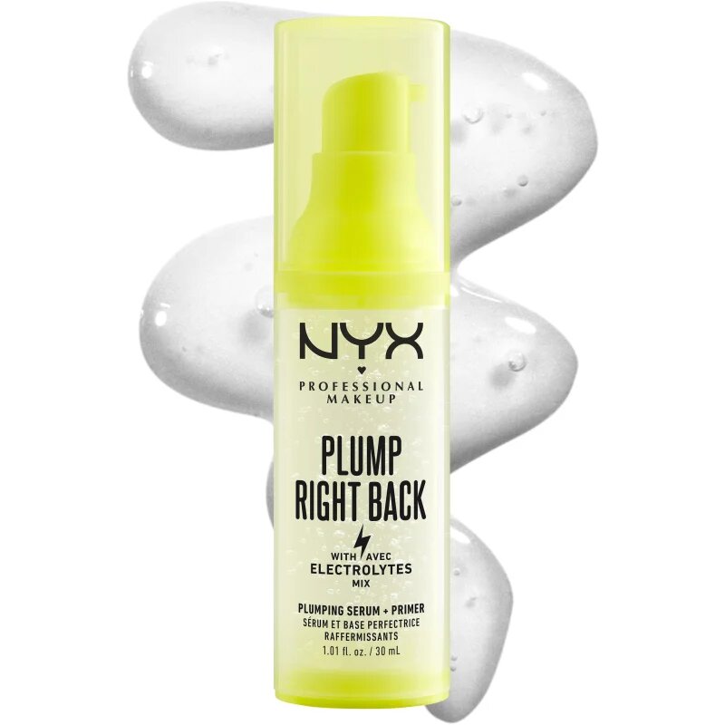NYX Professional Makeup Plump Right Back Plump Serum And Primer tartós make-up bázis 30 ml