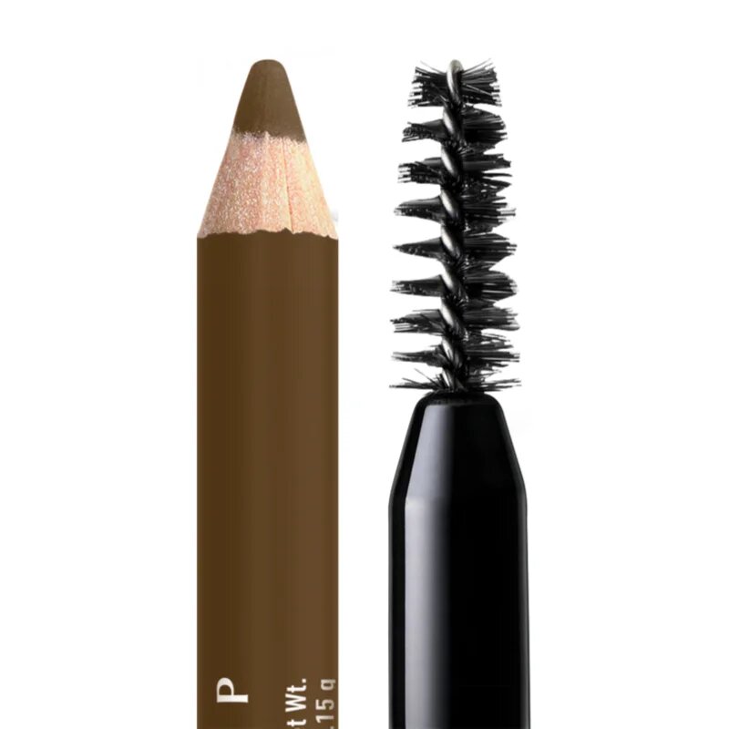 NYX Professional Makeup Powder Louder szemöldök ceruza kefével árnyalat Soft Brown 1 db