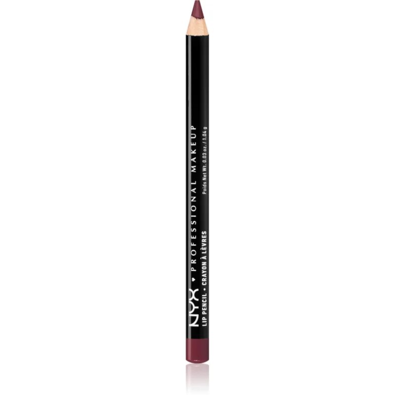 NYX Professional Makeup Slim Lip Pencil ajakceruza árnyalat 804 Cabaret 1 g