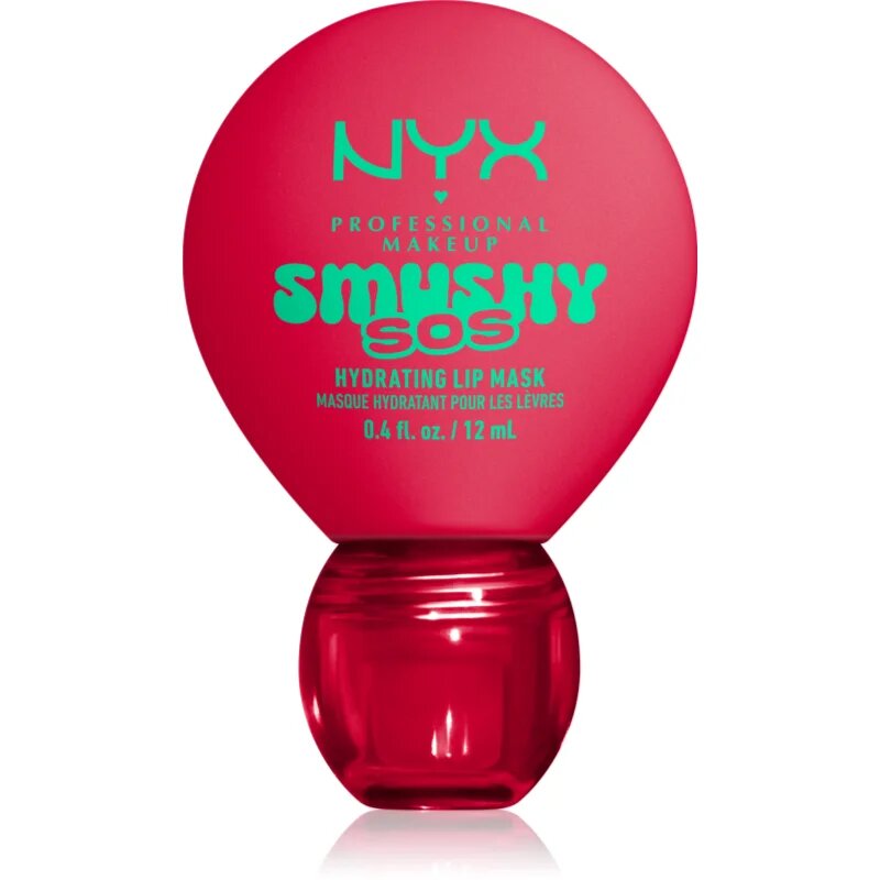 NYX Professional Makeup Smushy SOS hidratáló maszk az ajkakra árnyalat 07 Red-Y 2 Chill 12 ml