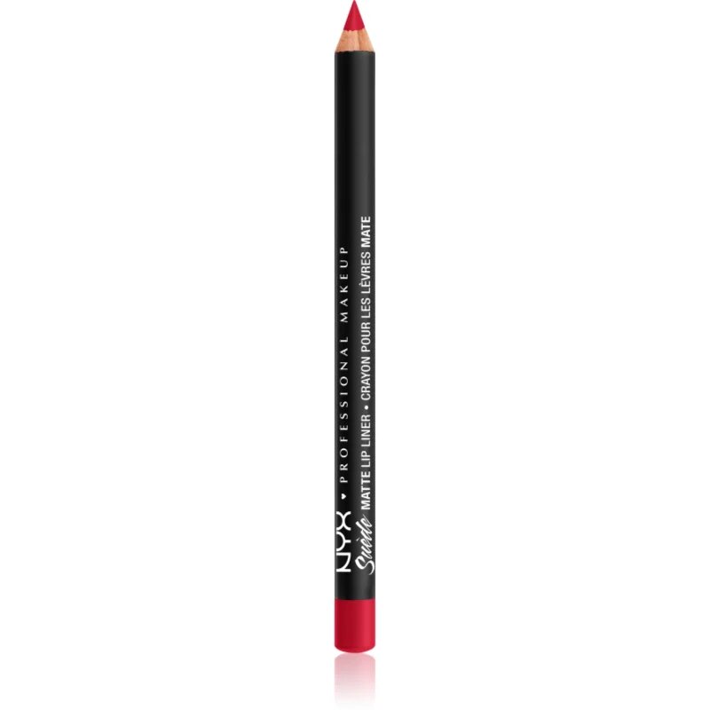 NYX Professional Makeup Suede Matte Lip Liner Matt ajakceruza árnyalat 57 Spicy 1 g