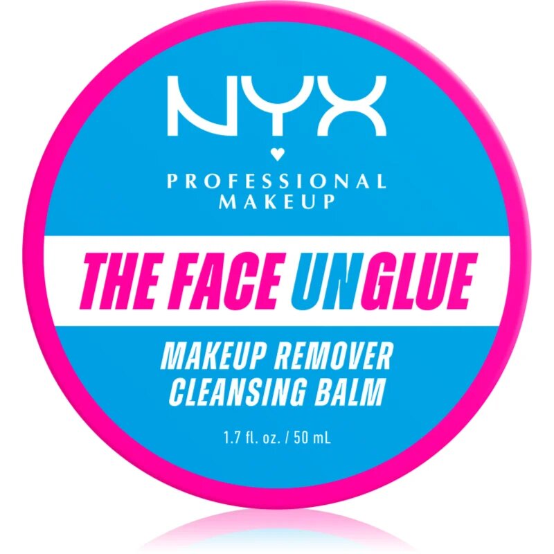 NYX Professional Makeup The Face Unglue lemosó és tisztító balzsam bambuszvajjal 50 ml
