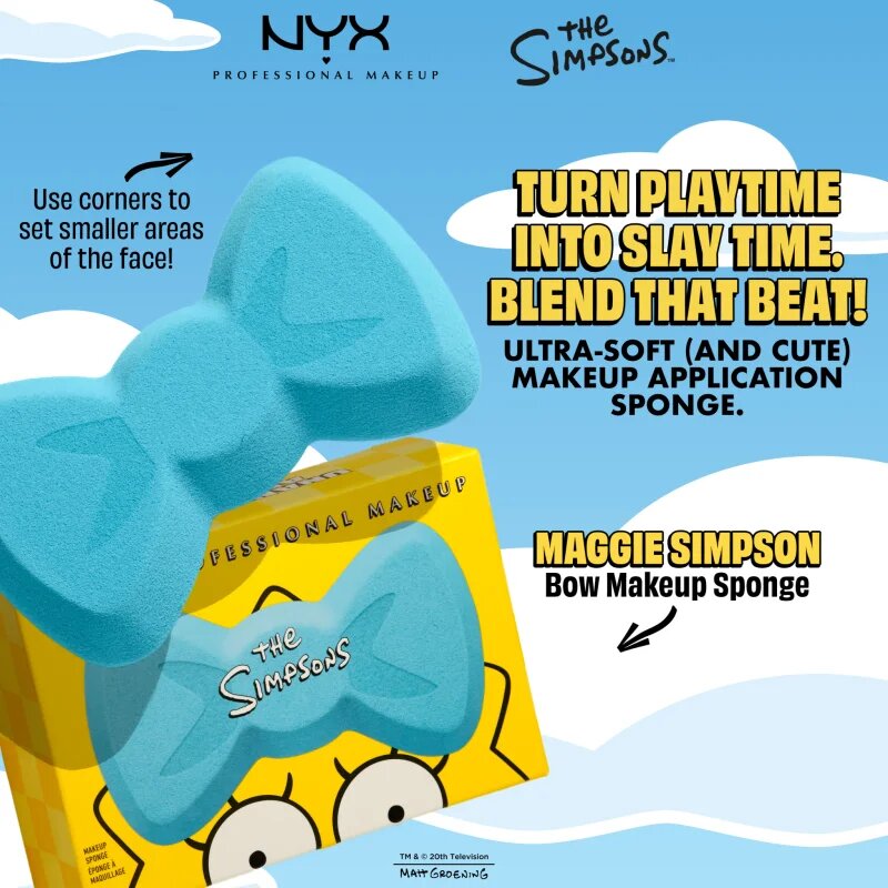 NYX Professional Makeup The Simpsons Makeup Sponge sminkszivacs 1 db