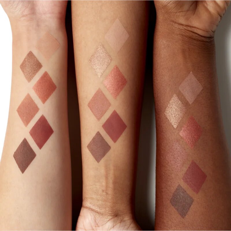 NYX Professional Makeup Ultimate Edit Petite Shadow szemhéjfesték paletta árnyalat 01 Warm Neutrals 6x1.2 g