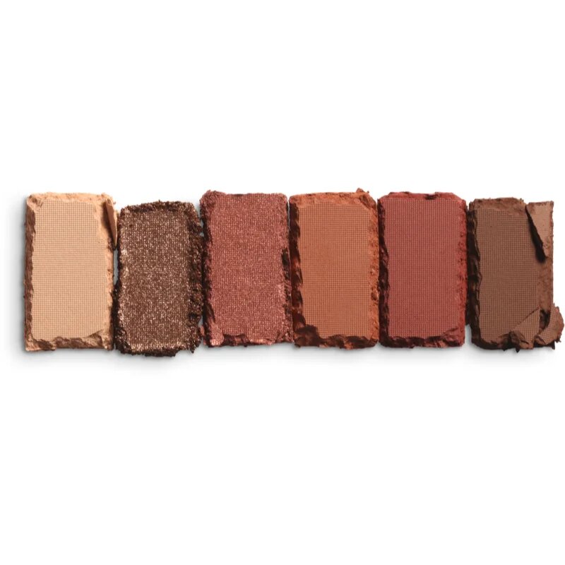 NYX Professional Makeup Ultimate Edit Petite Shadow szemhéjfesték paletta árnyalat 01 Warm Neutrals 6x1.2 g