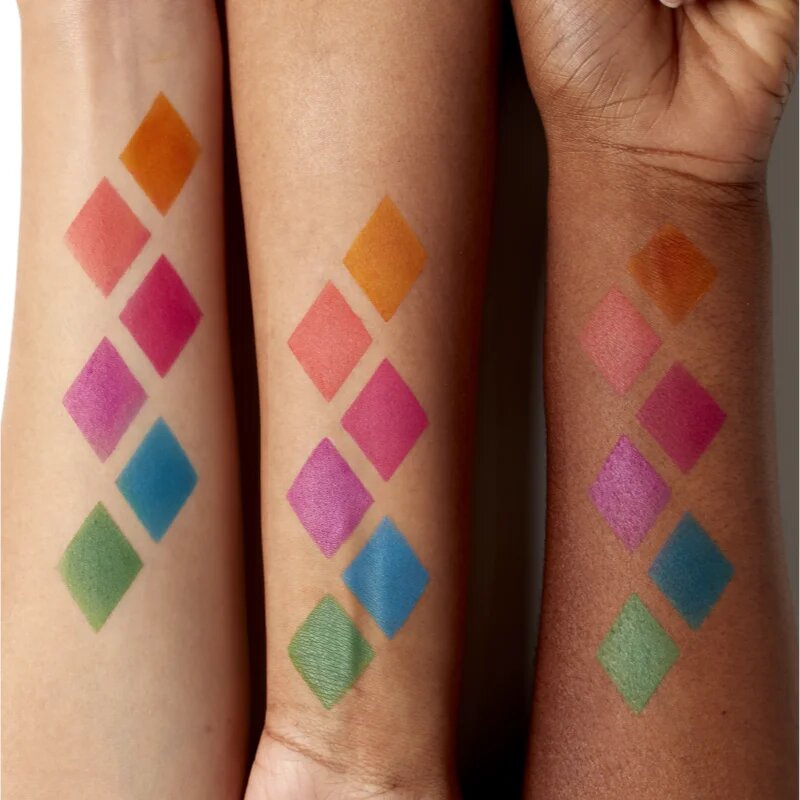 NYX Professional Makeup Ultimate Edit Petite Shadow szemhéjfesték paletta árnyalat 02 Brights 6x1.2 g