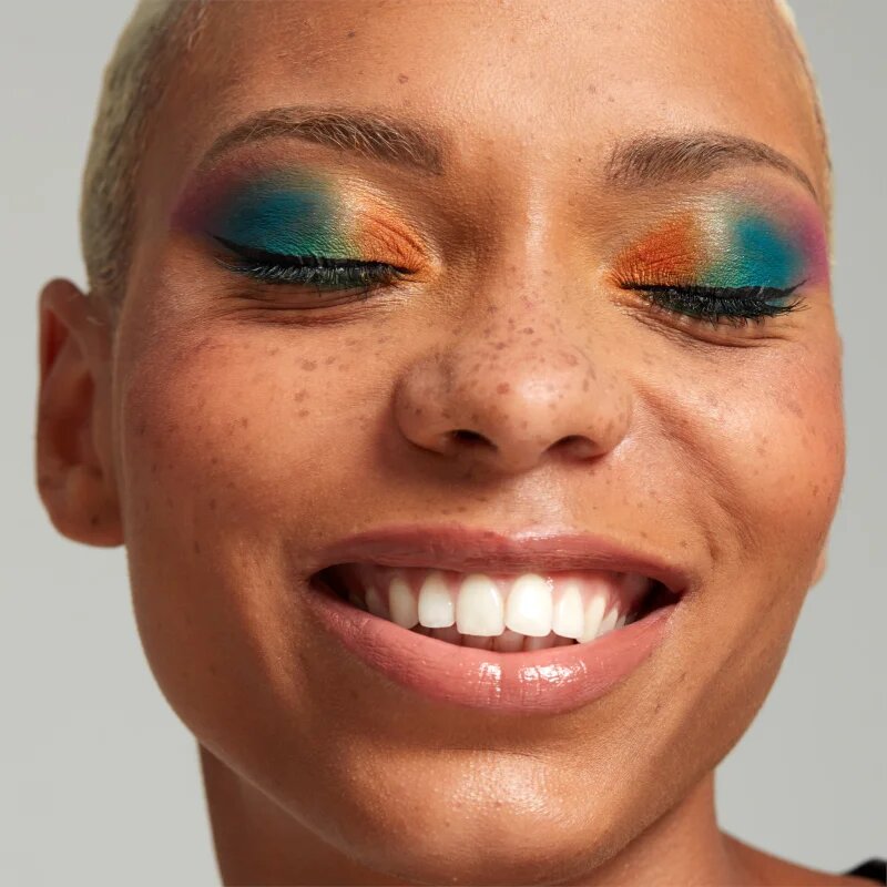 NYX Professional Makeup Ultimate Edit Petite Shadow szemhéjfesték paletta árnyalat 02 Brights 6x1.2 g