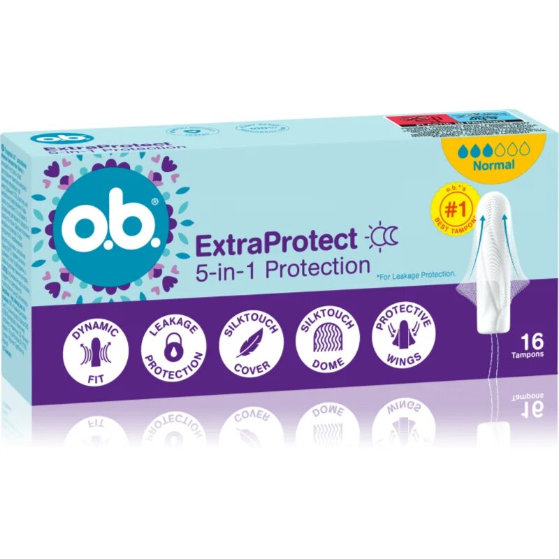 o.b. Extra Protect Normal tamponok 16 db
