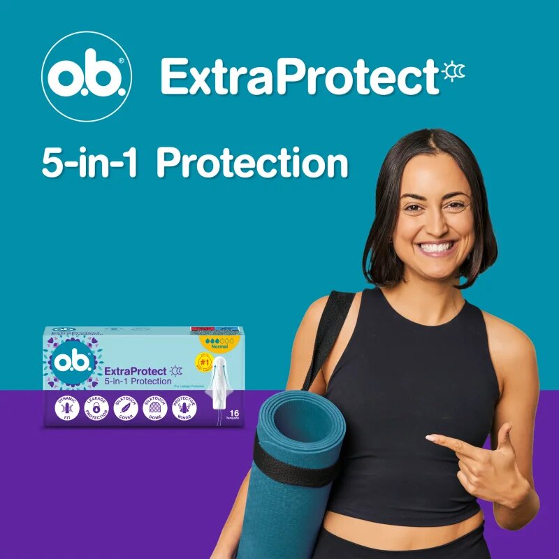 o.b. Extra Protect Normal tamponok 16 db