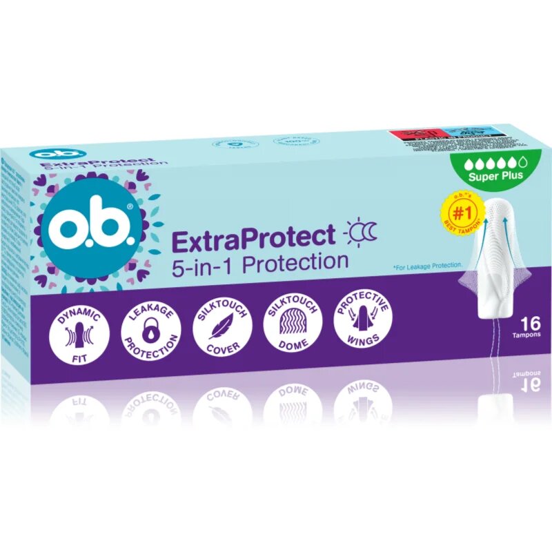 o.b. Extra Protect Super+ tamponok 16 db