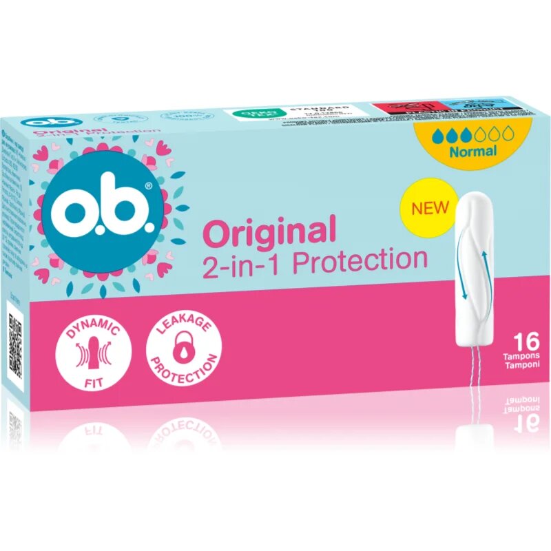 o.b. Original Normal tamponok 16 db