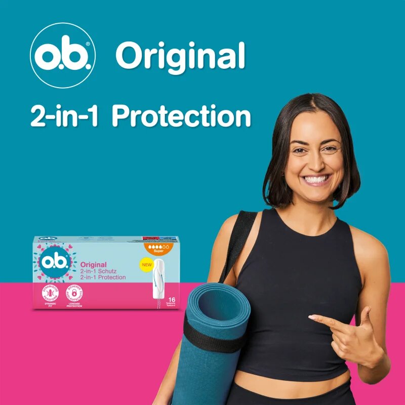 o.b. Original Super tamponok erős vérzéshez 16 db