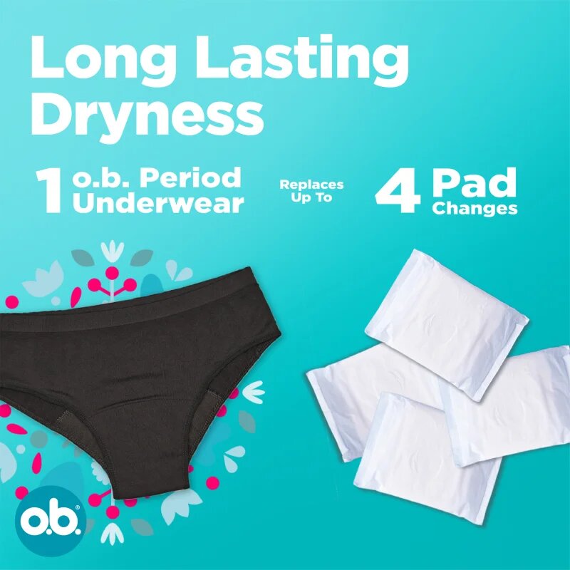 o.b. Teens menstruációs női alsó 152-164 1 db