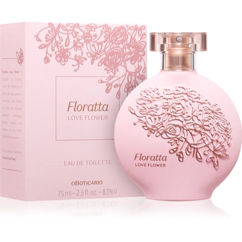 oBoticário Floratta Love Flower Eau de Toilette hölgyeknek 75 ml