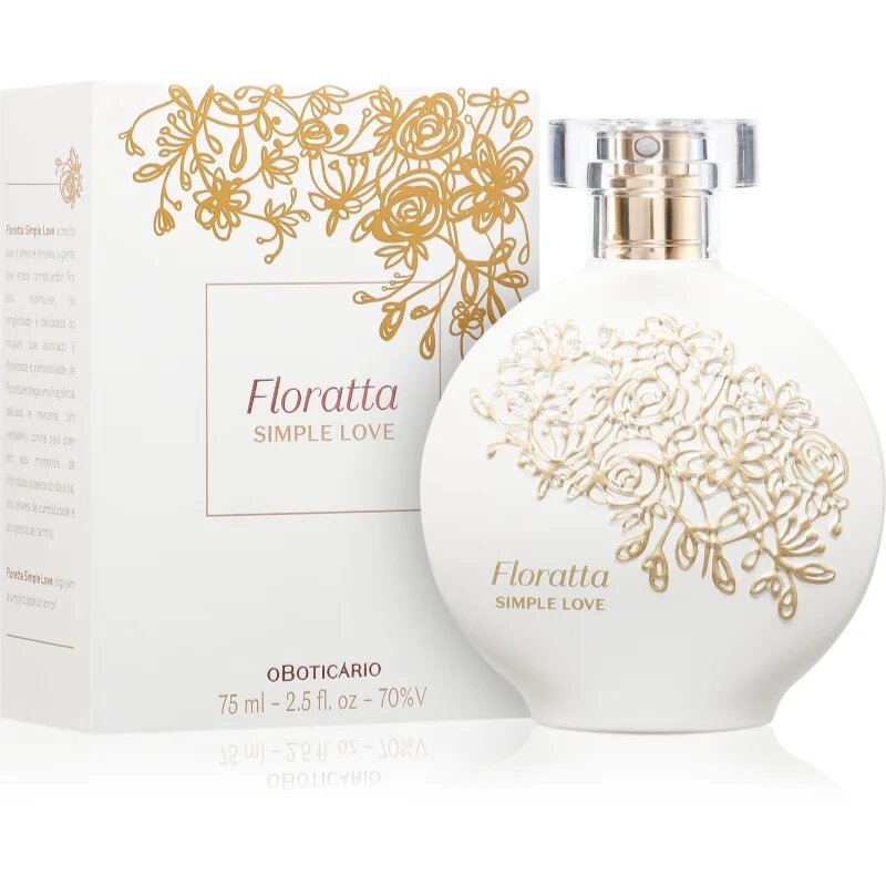 oBoticário Floratta Simple Love Eau de Toilette hölgyeknek 75 ml