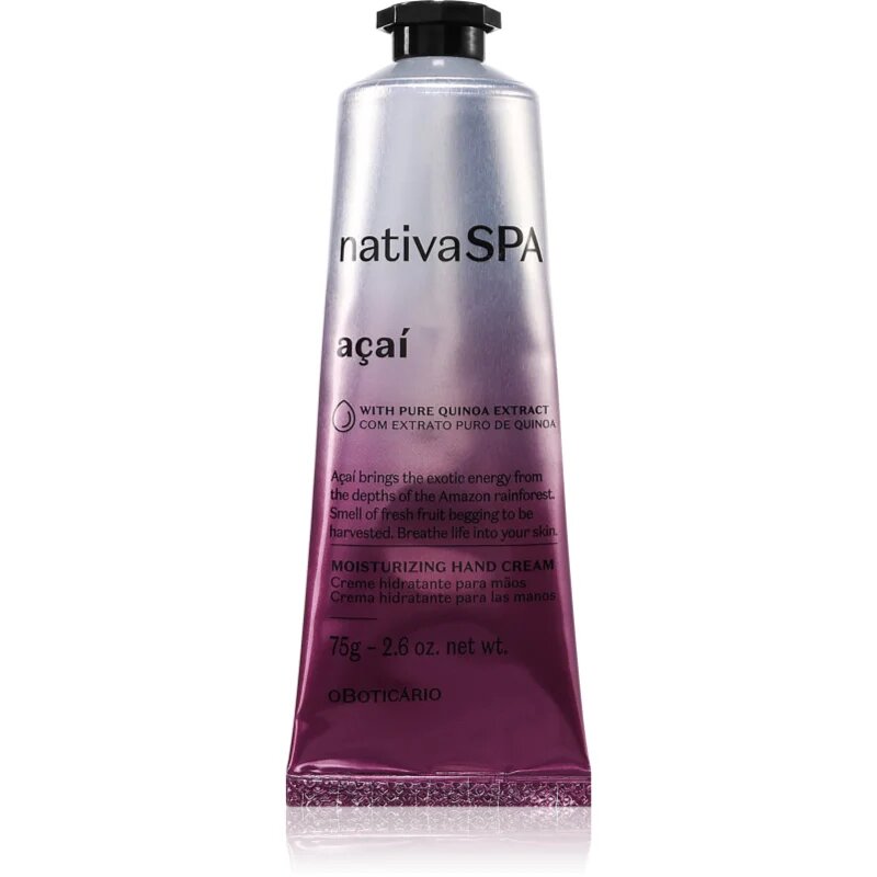 oBoticário Nativa SPA Acai hidratáló kézkrém 75 g