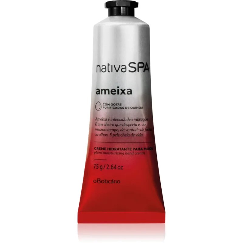 oBoticário Nativa SPA Plum Flower kézkrém 75 g