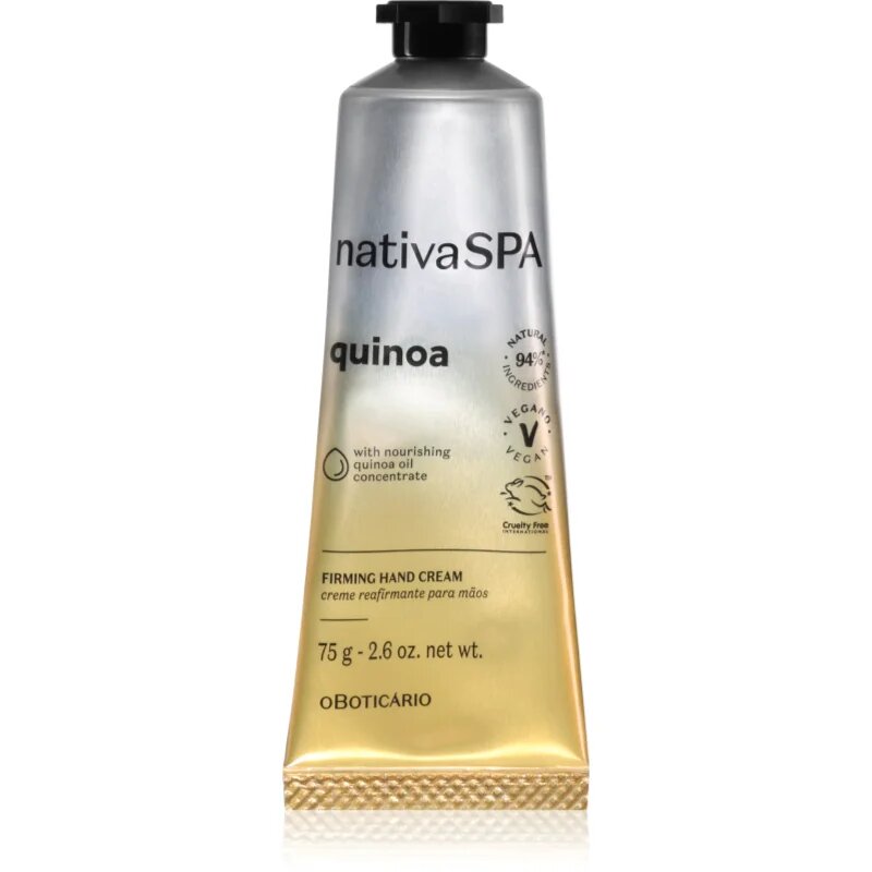 oBoticário Nativa SPA Quinoa hidratáló kézkrém SPF 15 75 g