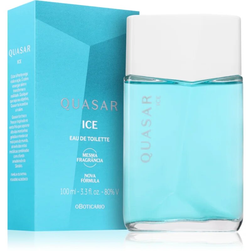 oBoticário Quasar Ice Eau de Toilette uraknak 100 ml