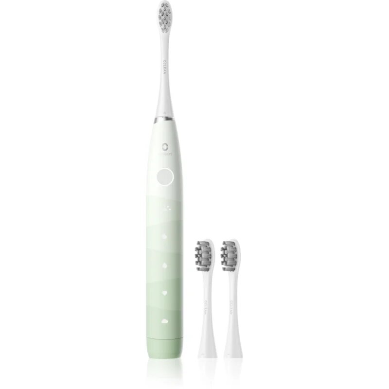 Oclean Flow S sonic fogkefe + 2 tartalékfej Green 1 db