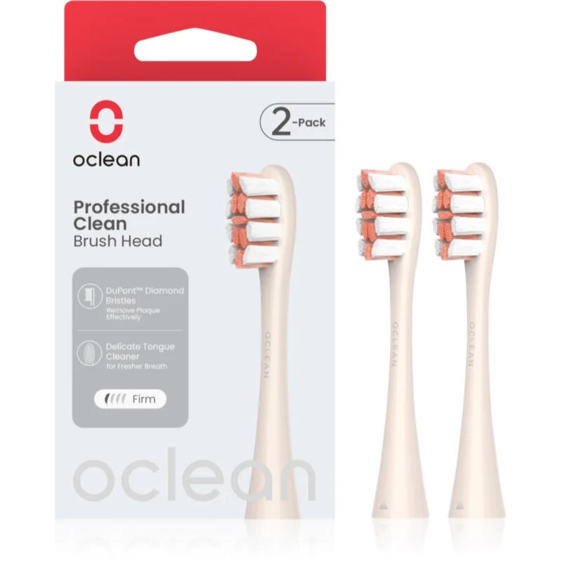 Oclean Professional Clean P1C8 tartalék kefék gold 2 db