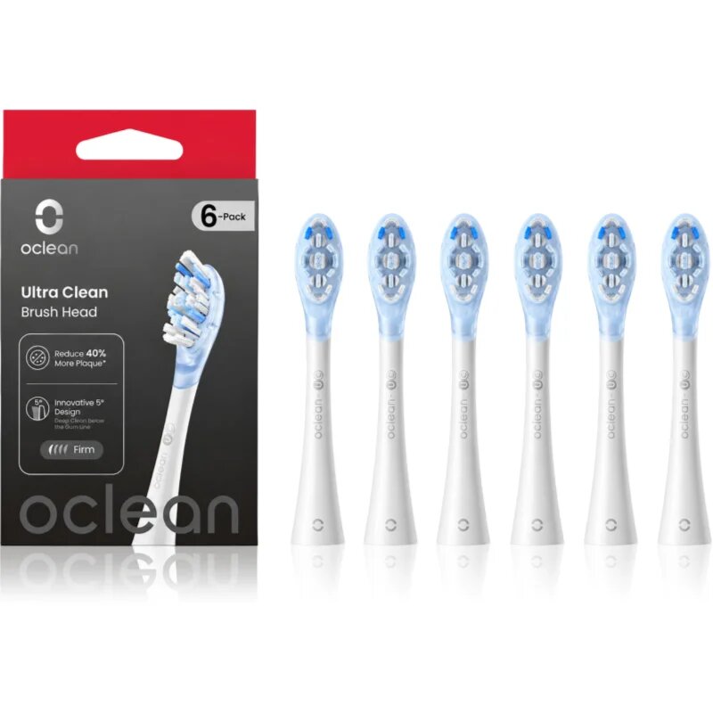Oclean Ultra Clean UC03 W06 csere fejek a fogkeféhez white 6 db