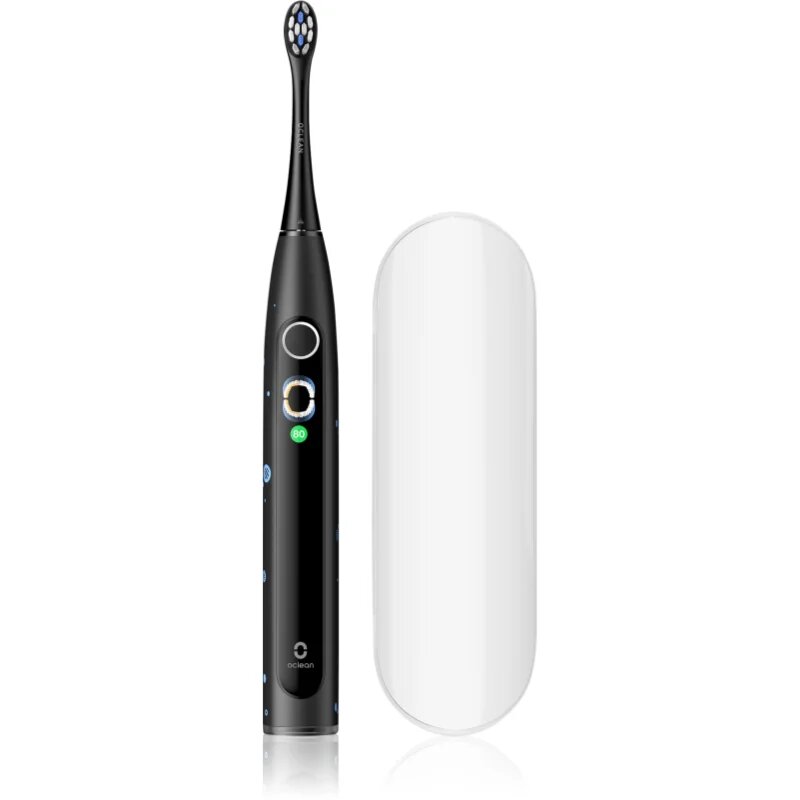 Oclean X Kids Set sonic fogkefe gyermekeknek utazó tokkal Black 1 db