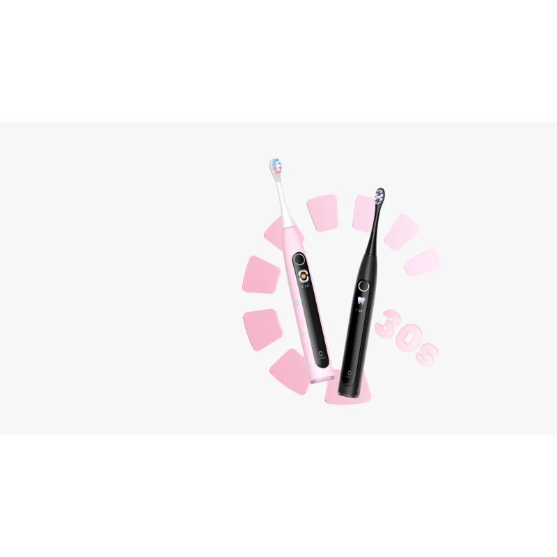 Oclean X Kids Set sonic fogkefe gyermekeknek utazó tokkal Black 1 db
