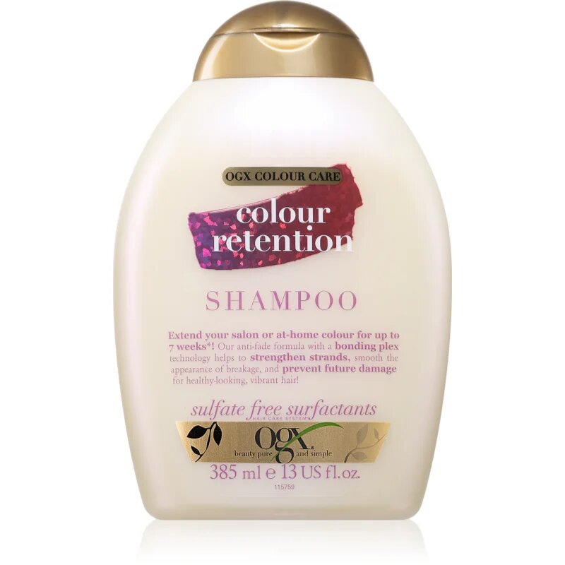 OGX Colour Care Shampoo sampon festett hajra 385 ml