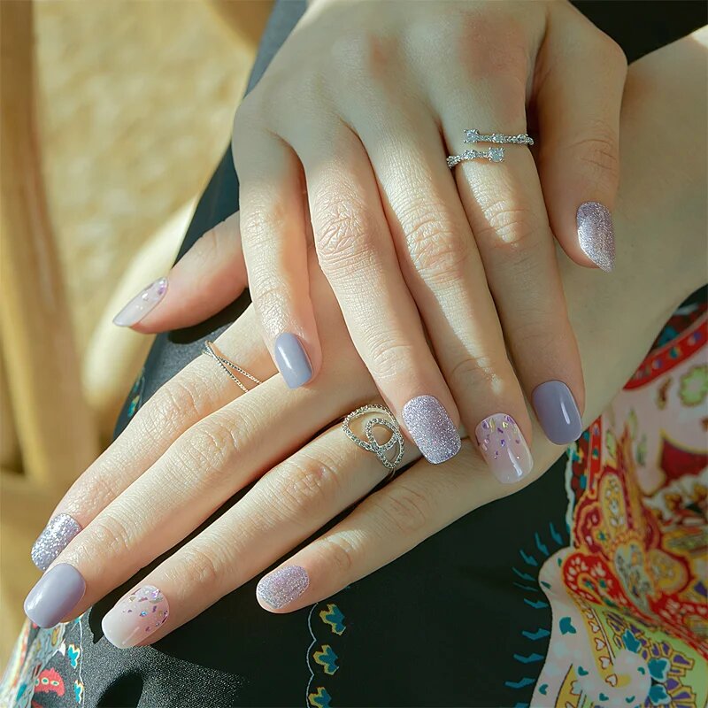OHORA Gel Nail Sticker N Afterglow körömmatrica árnyalat ND-196 30 db