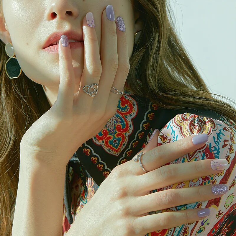 OHORA Gel Nail Sticker N Afterglow körömmatrica árnyalat ND-196 30 db
