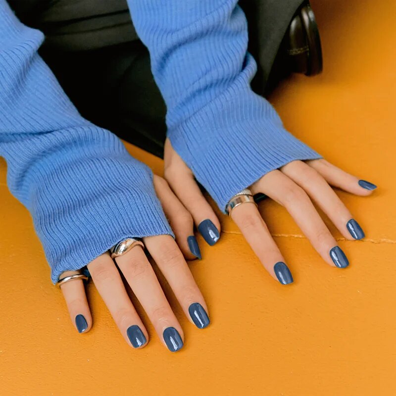 OHORA Gel Nail Sticker N Cream Indigo körömmatrica árnyalat NB-071 1 db