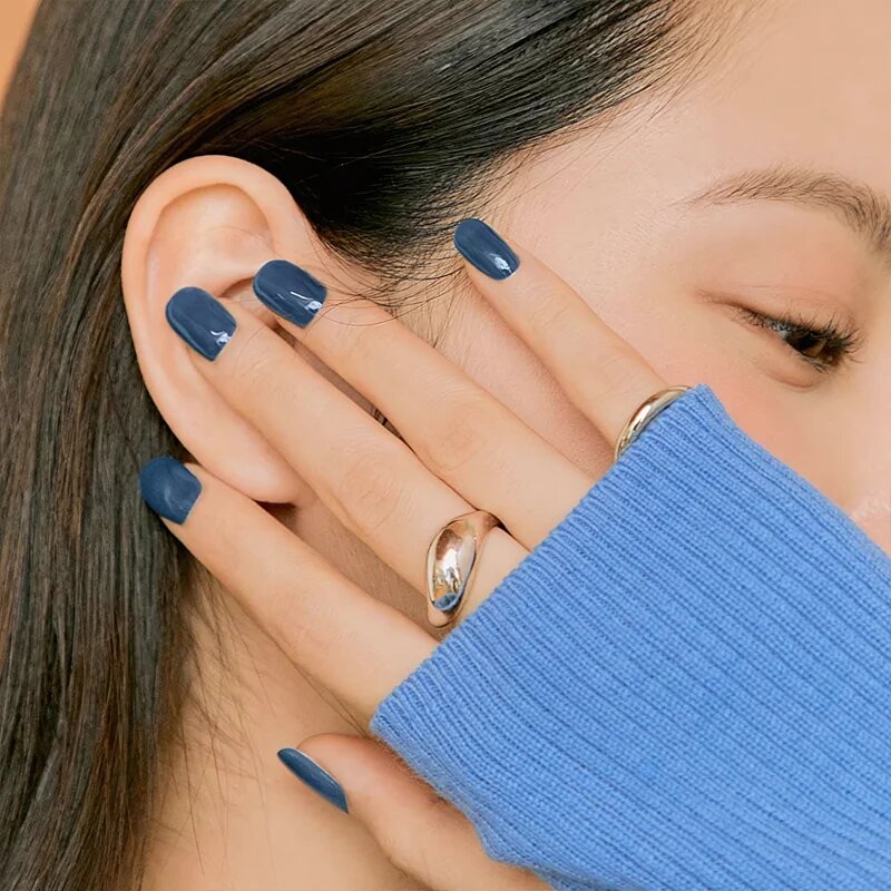 OHORA Gel Nail Sticker N Cream Indigo körömmatrica árnyalat NB-071 1 db