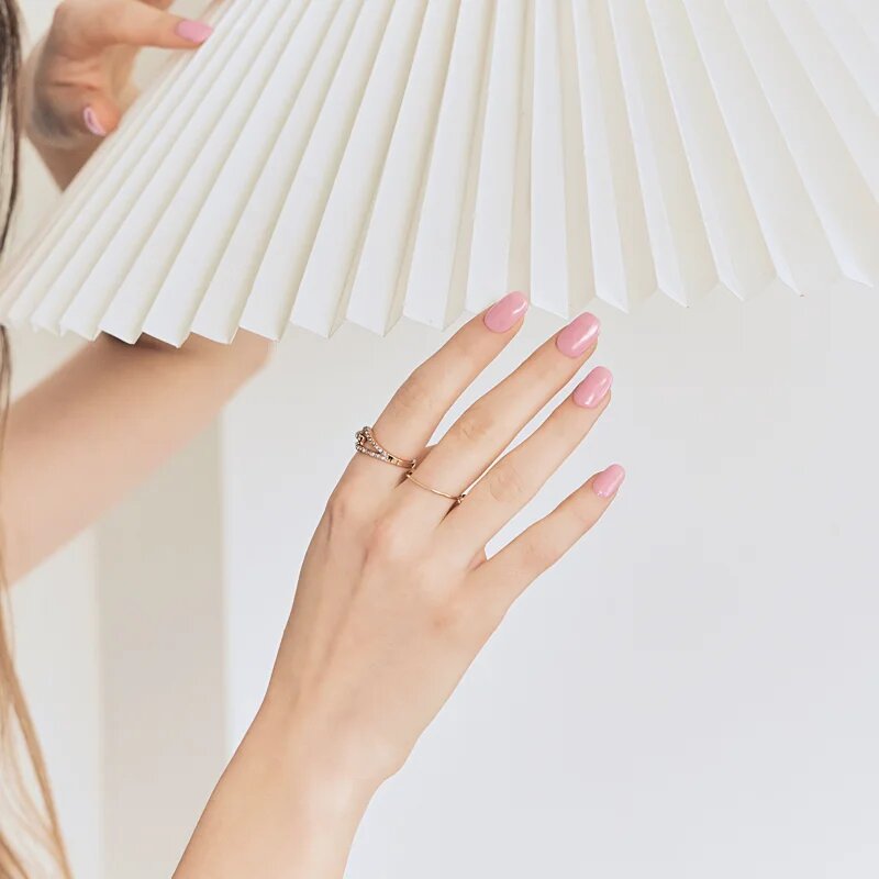 OHORA Gel Nail Sticker N Cream Pink körömmatrica árnyalat NB-090 1 db