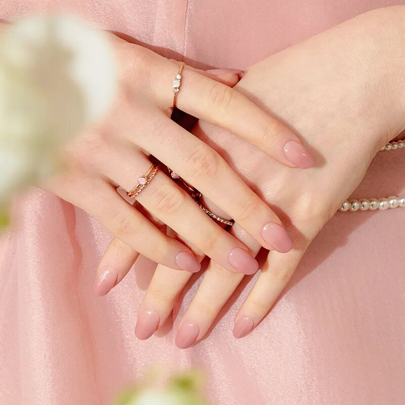 OHORA Gel Nail Sticker N Milk Rose körömmatrica árnyalat ND-173 1 db