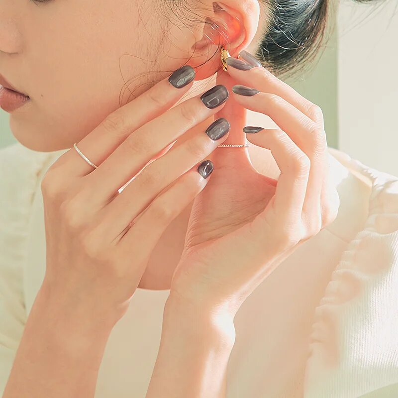 OHORA Gel Nail Sticker N Tint Black körömmatrica árnyalat NB-068 1 db