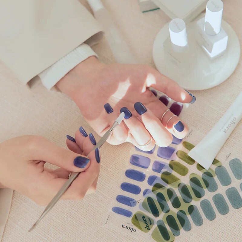 OHORA Gel Nail Sticker N Tint Bluesy körömmatrica árnyalat NB-083 1 db