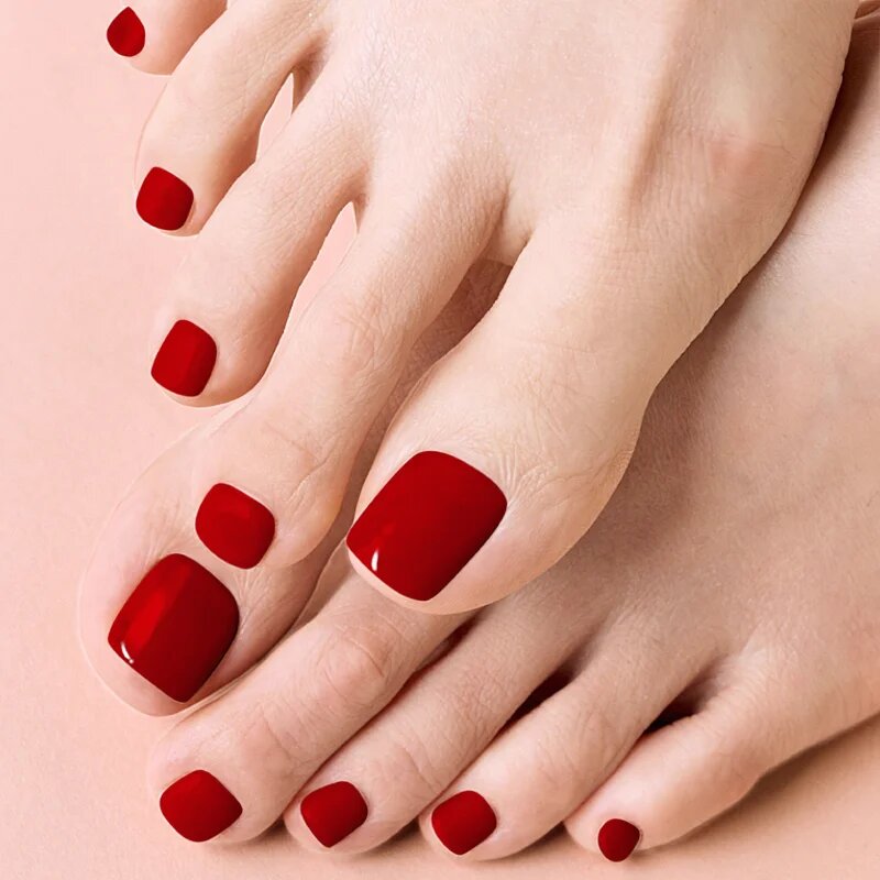 OHORA Gel Nail Sticker P Basic Pedicure körömmatrica lábakra árnyalat PBS-004 30 db